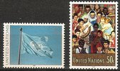 YK New York 1991 - UN flag, The Golden Rule by Norman Rockwell (2) YK New York 1991 - UN flag, The Golden Rule by Norman Rockwell (2)