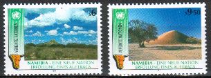 YK Wien 1991 - Independence of Namibia, 1 year (2) YK Wien 1991 - Independence of Namibia, 1 year (2)