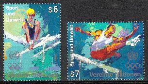 UN Vienna 1996 - 100 years Olympic Games of the modern era (2)