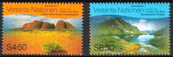 UN Vienna 1999 - UNESCO World Heritage Sites: Australia (2)