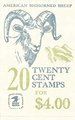 Bighorn Sheep booklet 1982 (20x 20c)