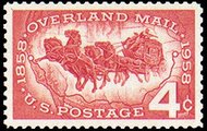 USA 1958 - Overland Mail Centenary