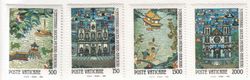 Vatikaani 1990 - 1300th anniv. of ministry of St. Willibrord (4) Vatikaani 1990 - 1300th anniv. of ministry of St. Willibrord (4)
