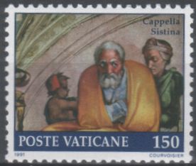 Vatikaani 1991 - Paintings of the Sistine Chapel 3/12 Vatikaani 1991 - Paintings of the Sistine Chapel 3/12