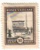 Vatican 1933 - 1933 issue 2/18 - Vatican Palace and Obelisk