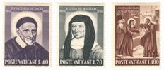 Vatikaani 1960 - Death of St. Vincent de Paul, 300th anniv. (3)