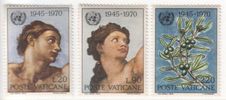 Vatikaani 1970 - 25th anniversary of the United Nations (3) Vatikaani 1970 - 25th anniversary of the United Nations (3)