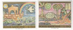 Vatikaani 1974 - Centenary of the Universal Postal Union Mosaics (2) Vatikaani 1974 - Centenary of the Universal Postal Union Mosaics (2)
