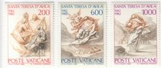 Vatican 1982 - St. Teresa of Avila (1515-1582) (3) Vatican 1982 - St. Teresa of Avila (1515-1582) (3)