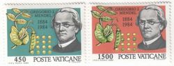 Vatikaani 1984 - Gregor Johann Mendel (1822-1884), Biologist (2)