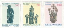 Vatikaani 1987 - Christianization of Lithuania, 600th anniversary (3)