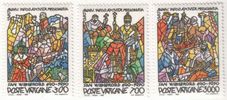 Vatikaani 1990 - 1300th anniv. of ministry of St. Willibrord (3) Vatikaani 1990 - 1300th anniv. of ministry of St. Willibrord (3)