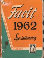 Facit 1962 Specialkataog Nordiska Ländernas Frimärken