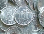 Suomi 10 penniä 1984 leijona alumiini (käytetty)