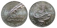 Finland 2002 10e Elias Lönnrot silver Bu