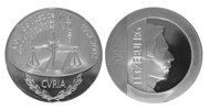 Luxembourg 2002 25e European Court Of Justice, silver Proof