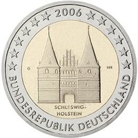 Saksa 2006 2e Schleswig-Holstein, Holstentor Lubeck F