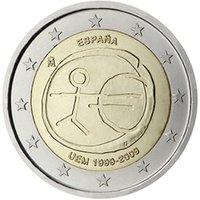 Spain 2009 2e 10th anniversary of EMU and Euro