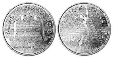 Suomi 2010 10e Konsta Jylhä ja kansanmusiikki hopea Bu