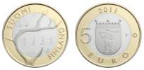 Finland 2011 5e Provincial coin VIII: Lapland