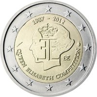 Belgia 2012 2e Kuningatar Elisabeth ‑musiikkikilpailu 75 v