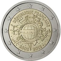 Ranska 2012 2e Euro 10 vuotta rahana