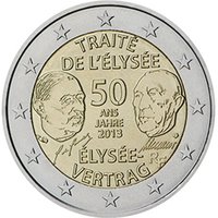 France 2013 2e 50 Years of Élysée Treaty