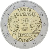 Germany 2013 2e 50 Years of Élysée Treaty A