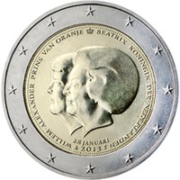 Netherlands 2013 2e Double Portrait, Throne Announcement