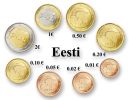 Estonia 2011 First Euro coin set 1c - 2e