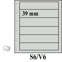 Hagner - Visir lehti 6 taskua 39 mm musta 10 kpl Hagner - Visir lehti 6 taskua 39 mm musta 10 kpl