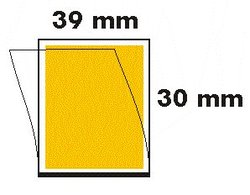 39 x 30 Postimerkkitaskut, läpinäkyvä tausta