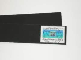 210 x 20 Strip style stamp mounts, black background