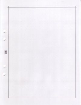 Empty blank pages for LAPE K1 binder 50pcs