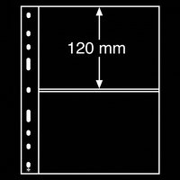 Optima 2S lehdet 2 taskua 120mm musta 10 kpl