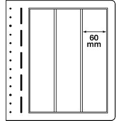 Leuchtturm LB 3 VERT, 3x 60 x 293 mm vert.pockets