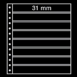 Leuchtturm R 8S, 8x 248 x 31 mm taskua, musta, 1 kpl