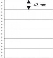 Lindner Omnia Page 6 pockets (43 mm) white