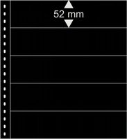 Lindner Omnia lehti 5 taskua (52 mm) musta