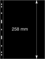 Uniplate Stocksheets. 1 strip 258 mm. 5pcs. Black