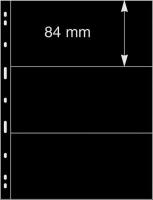 Uniplate Stocksheets. 3 strips 84 mm. 5pcs. Black