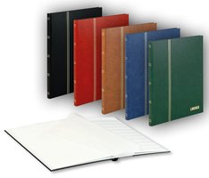 Stamp Stockbook Lindner Standard 16 white pages, 230 x 305 mm A4