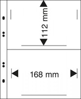 Multi-Collect kirkas lehti 2 taskua 112 x 168 mm, 10/pakk