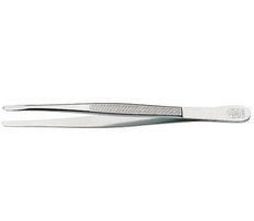 Stamp Tongs, Long Round Tip. 120 mm