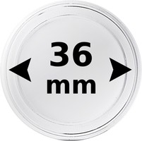 Kolikkokapseli Ø 36,0 mm kolikolle 10 kpl