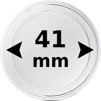 Kolikkokapseli Ø 41,0 mm kolikolle 10 kpl