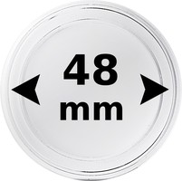 Kolikkokapseli Ø 48,0 mm kolikolle 10 kpl