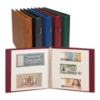 Lindner Banknote Album with 10+10 pages (white interl)