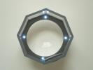 Lindner Octagonal pöytäluuppi 5x, LED valaistu