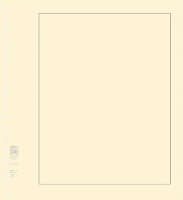 Lindner 802b yellow page with a brown borderlines 10/pack